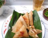 Foto langkah ke 8 dari resep Sambosa Ekonomis Isi Ayam Sayur.
