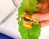 Hình bước làm 4 của món Bánh xèo keto