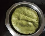 A picture of step 3 of Palak Lachha Paratha (Layered Spinach Paratha).