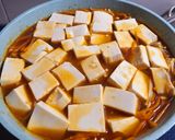 Hình bước làm 4 của món Đậu hũ non sốt nấm kim châm (món chay)
