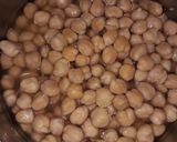 A picture of step 1 of Chole Bhature.