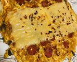 A picture of step 8 of Sausage Cheese Omelette.