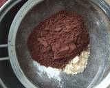 Dark Chocolate Besan Cake recipe step 2 photo