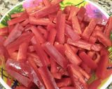 Foto del paso 1 de la receta: Morrones Agridulces