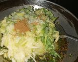A picture of step 8 of Kairi and dodkyachi chamchamit chutney.