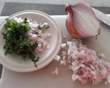 Foto del paso 3 de la receta: Hamburguesa de atún con harina de avena y quinua, + pulpa de almendra a lo Carmelita