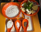 A picture of step 1 of Crispy tangy healthy Veg kothe,for small tummy in tea time.