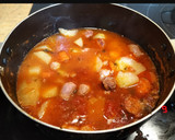 Foto del paso 6 de la receta: Patatas con chorizo y longaniza