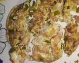 Foto del paso 2 de la receta: Tortitas de huevo y camarones🦐