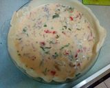 Foto del paso 5 de la receta: Quiche de pollo con verduras