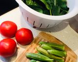 A picture of step 1 of Mama’s Okra Soup.