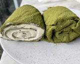 เค้กผ้าขนหนูคีโต / เค้กโรลมัทฉะคีโต Keto Matcha Roll Cake ❌ไม่ใช้เตาอบ❌ไม่มีแป้ง❌ไม่มีน้ำตาล วิธีทำสูตร 8 รูป