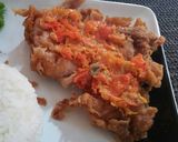 Foto langkah ke 4 dari resep Ayam Geprek Bensu KW.