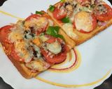 A picture of step 6 of Wheat Bread Pizza.