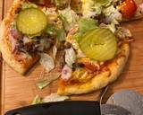 Deluxe hamburger pizza recipe step 2 photo