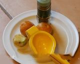 A picture of step 2 of Vegetable Pancake/uthappam and Apple THOKKU (tiffin recipe).
