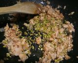 A picture of step 1 of Pasta With Smoked Salmon and Pistachio Nuts.