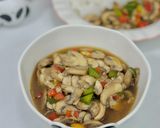 Foto langkah ke 5 dari resep Jamur Paprika Saus Tiram 🍄.