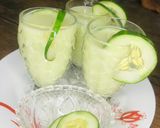 A picture of step 3 of Cucumber smoothie🥒🥛.
