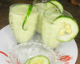 A picture of step 3 of Cucumber smoothie🥒🥛.