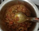 A picture of step 6 of Beef fry/wet fry.