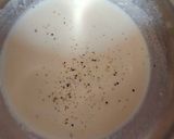 A picture of step 1 of Methi paneer malai curry.