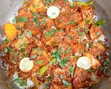 A picture of step 14 of Karachi Biryani 🤤😋🥰❤️.