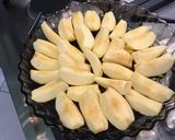 Une image de l'étape 4 de Tarte renversée pommes caramel.