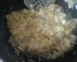 A picture of step 3 of Coconut, apple laddu.