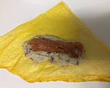 A picture of step 2 of Pork and Fish Paste Rolls.