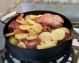 Foto del paso 2 de la receta: Cordero Patagónico al Disco