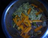 A picture of step 5 of Beef with mushroom stew #AuthorMarathon #festiveContestNaivasha.