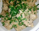 A picture of step 6 of White chicken karahi.