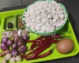 Foto langkah ke 1 dari resep Pepes Tahu (no santan).