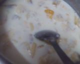 A picture of step 5 of Mixed fruit kheer.