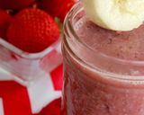 Foto del paso 1 de la receta: Batido cremoso de plátano y fresa