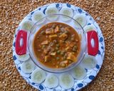 A picture of step 3 of Jain Matar Paneer.