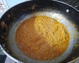 A picture of step 7 of Veg kolapuri.