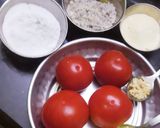 टमाटर बर्फी(tamatar barfi recipe in hindi) रेसिपी चरण 1 फोटो