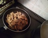 Φωτογραφία βήματος 3 της συνταγής Μακαρόνια με κρέμα γάλακτος