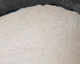 A picture of step 2 of Tuwon alkama(wheat).