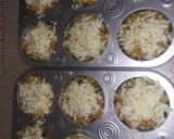 Foto del paso 5 de la receta: Cupcake de pollo con vegetales