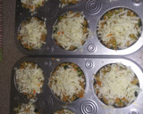 Foto del paso 5 de la receta: Cupcake de pollo con vegetales