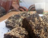 Foto langkah ke 8 dari resep Brownis Cokelat Keju.