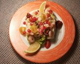 Foto del paso 4 de la receta Cogollos de lechuga con anchoas y gambas cocidas.