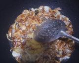 A picture of step 2 of Mash ki fry daal.