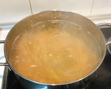 Foto del paso 1 de la receta Espaguetti con ajo, guindilla y gambas