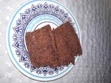 Budín de chocolate
