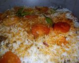 A picture of step 6 of Smokey Chicken Biryani.