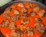 A picture of step 6 of Meatballs - Juicy, Tender and Easy.